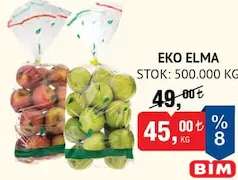 EKO ELMA KG fiyat ve kampanya bilgisi